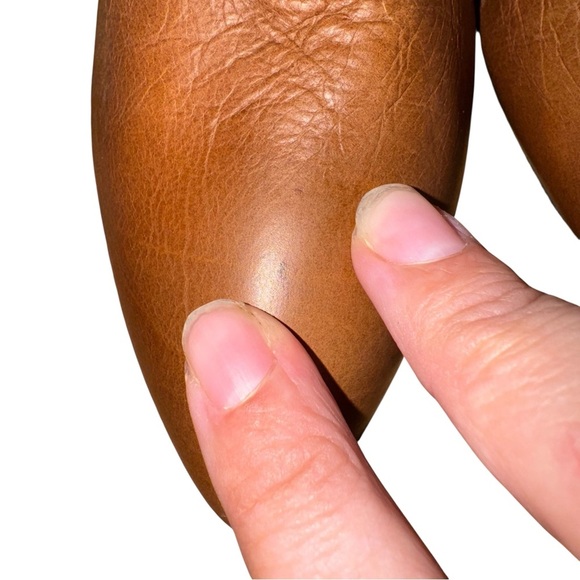 STUART WEITZMAN Backstrap Saddle Old West Calf Leather Ankle Boots Booties 10.5 - Picture 12 of 16